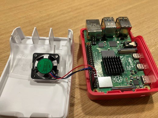 Raspberry Pi 4の公式冷却ファン取り付けと自動制御を試してみた