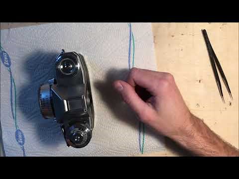 Contaflex IV CLA Repair [part 1/7] - removal of the top cap
