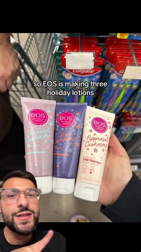 Paul Fino on Instagram: "eos is making 3 new holiday lotions #eos #eoslotion #bodylotion"