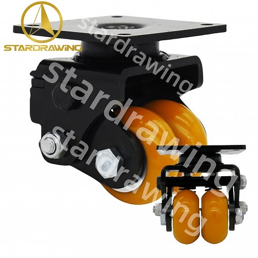 [Hot Item] Stardrawing 50mm Spring Loaded Casters Wheel Agv Castor
