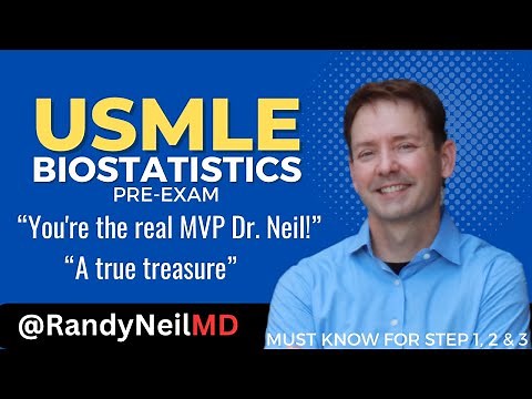 USMLE STEP 1 BIOSTATS: Exam REVIEW Q's
