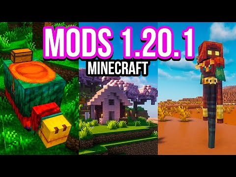Los 12 MEJORES MODS de MINECRAFT 1.20.1