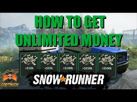 SNOWRUNNER - How to Easily Make Unlimited Money on Console - Money Mod Tutorial PS4 PS5 Xbox