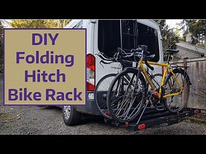 DIY Folding Hitch Bike Rack
