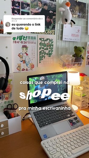 Ideias para Organizar sua Escrivaninha com Comprinhas da Shopee