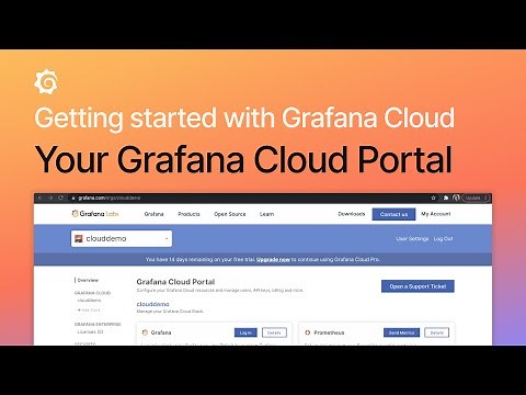 Getting Started with Grafana Cloud: Your Grafana Cloud Portal
