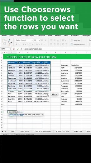 How to Select Specific Column or Row like a pro in Excel #msexcel
