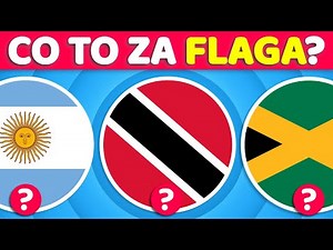 Mega trudny test z geografii!🌎 100 flag do odgadnięcia! Od łatwych do najtrudniejszych w 3 sekundy!