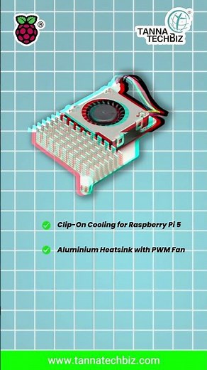 Raspberry Pi 5 Active Cooler | Best Cooling Solution | Tanna TechBiz