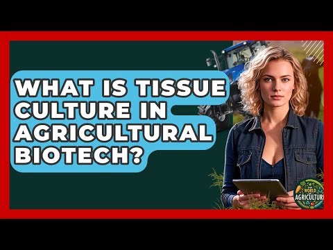 What Is Tissue Culture In Agricultural Biotech? - The World of Agriculture