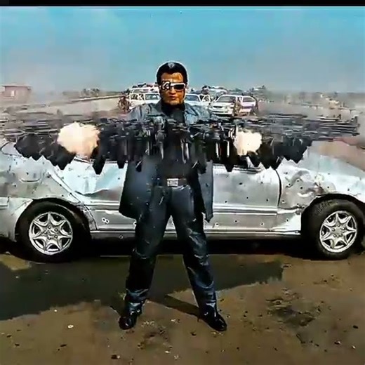 CHITTI ROBERT FIRE ON ROAD OF POLICE #movieclips