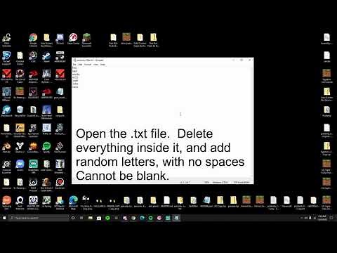 How to disable the Minecraft Bedrock chat filter (Windows 10)