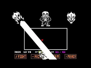 Undertale: Genocide Route- Sans Full Fight