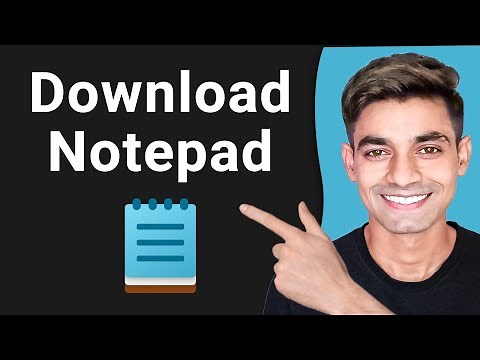 How to Download Notepad in Laptop (Simple Way)