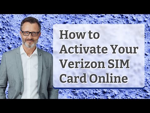 How to Activate Your Verizon SIM Card Online
