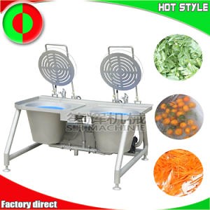 Commercial Air Bubble Vegetable Washing Machine Fruit Cleaning Machine Kitchen Food Equipment