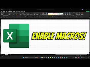How To Enable Macros in Microsoft Excel