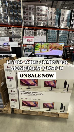 Costco just brought in this LG 34” UltraWide UWQHD monitor — a great option for productivity, editing, and gaming with a smooth 120Hz refresh rate. Item #1977050 Regular price: $299.99 Instant savings: –$50 (exp. 12/01/25) Price at register: $249.99 Limit 1. Great clarity, wide workspace, and a clean ultra-wide format that makes multitasking way easier. ✅ Non-generic, item-focused hashtags: #ultrawidemonitor #gamingmonitor #lgmonitor #uwqhd #productivitysetup #workspacegoals #pcsetupideas #monit