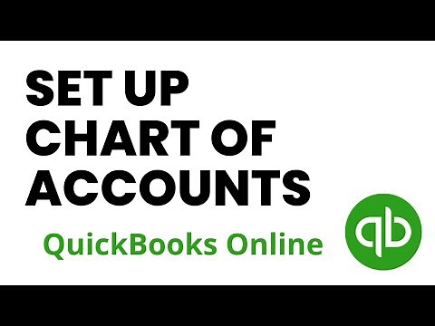 Set Up Chart of Accounts QuickBooks Online