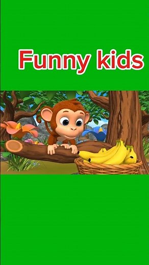 Funny Monkey Cartoon 🍌 | Kids 3D Animation | Monkey Banana Story for Children