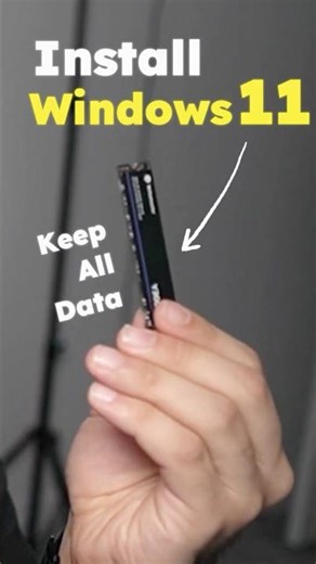 How to Install Windows 11 on New SSD #pctips