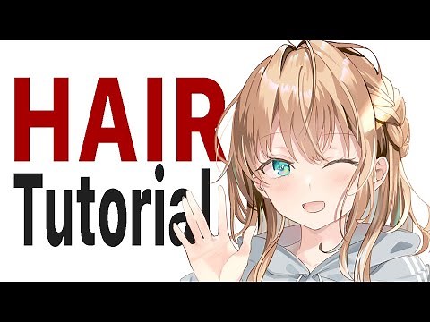 EASIEST Way To Draw Anime Hair