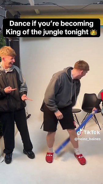 ANGRYGINGE for king of the jungle 👑 THE KING WILL BE CROWNED #angryginge #bovboys #imacelebrity