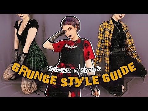 How to Dress Grunge (Aesthetic Internet Style Guide & Lookbook)