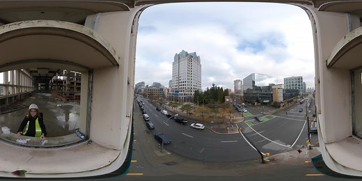 6.7K views · 101 reactions | Take a 360-degree look inside Vancouver's gutted Canada Post building. The development preserves aspects of the building and it’s predicted it will eventually house more workers than any other office building in the city. Read more: www.cbc.ca/1.5363928 | CBC Vancouver | Facebook