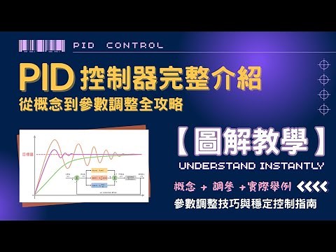 【演算法：PID】相見恨晚 PID 控制器完整介紹：從概念到參數調整全攻略 | PID Control Tutorial: From Concepts to Parameter Tuning