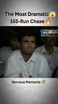 The Most Dramatic Finish Of IND vs AUS 2001 - Analysis 😱