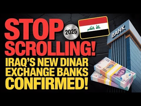 💥 Breaking: Iraq’s Dinar Exchange Banks Revealed! Huge Update for IQD Holders 🏦🔥