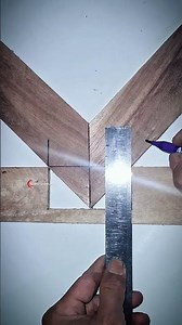 How to Make a Perfect Three-Way Wood Joint #shorts