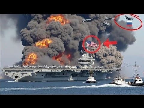 2 minutes ago, a Russian Sukhoi pilot brutally destroyed a US aircraft carrier in the Black Sea.