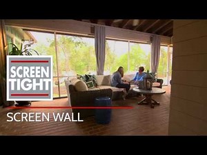 Screen Wall PVC Fiber Reinforced Composite Porch Framing System