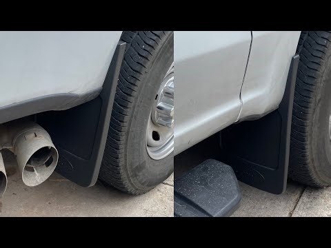Mud flaps(Front and Rear): 2024 F-250 SuperDuty