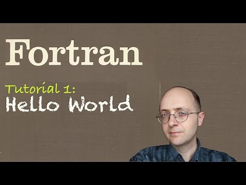 [Fortran Tuto 1] Hello World !