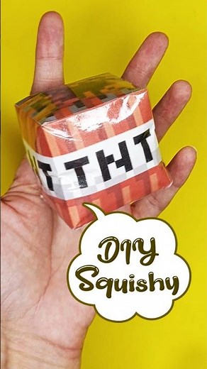 TNT Squishy DIY Papercraft