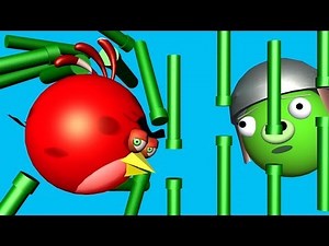 FLAPPY BIRD vs. ANGRY BIRDS ♫ 3D animated Game mashup ☺ FunVideoTV - Style ;-))