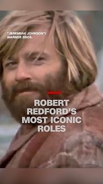 Robert Redford's most iconic roles