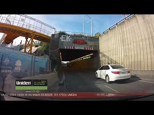 Uniden - iGO CAM 90R Dash Cam Sample Footage (Day)