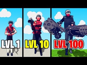 UPGRADING TO DESTROY A HARDCORE ARMY! | Totally Accurate Battle Simulator