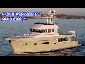 $3.4M NEW MODEL Nordhavn 625 Liveaboard Trawler Yacht