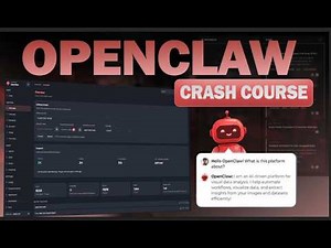 OpenClaw Crash Course For Beginners