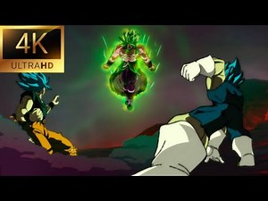 Dragon ball super Goku VS Broly full fight [4K]