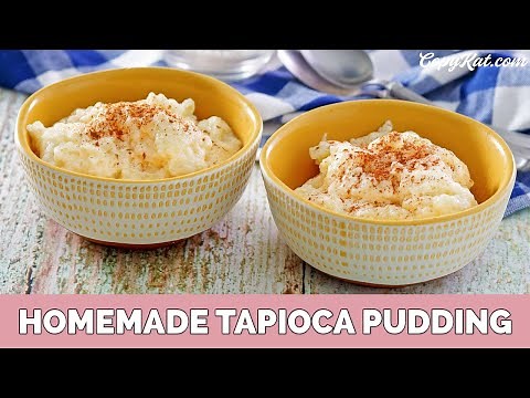 How to make Tapioca Pudding