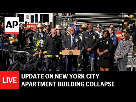 LIVE: Update on New York City apartment building collapse