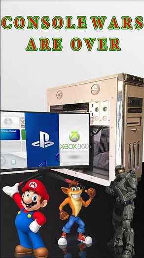 The Console Wars Are Over... Modders Win! PS3 + Xbox 360 + Wii in PC case #retrogaming