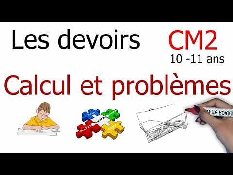 Les devoirs CM2 - Calcul et Problèmes Q1-10