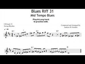 Blues Sax Riff of the Day for Tenor Sax